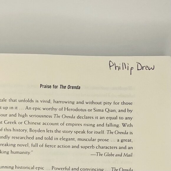 ✨ 2 for 20 ✨ The Orenda Paperback Novel by Joseph Boyden - Picture 5 of 5